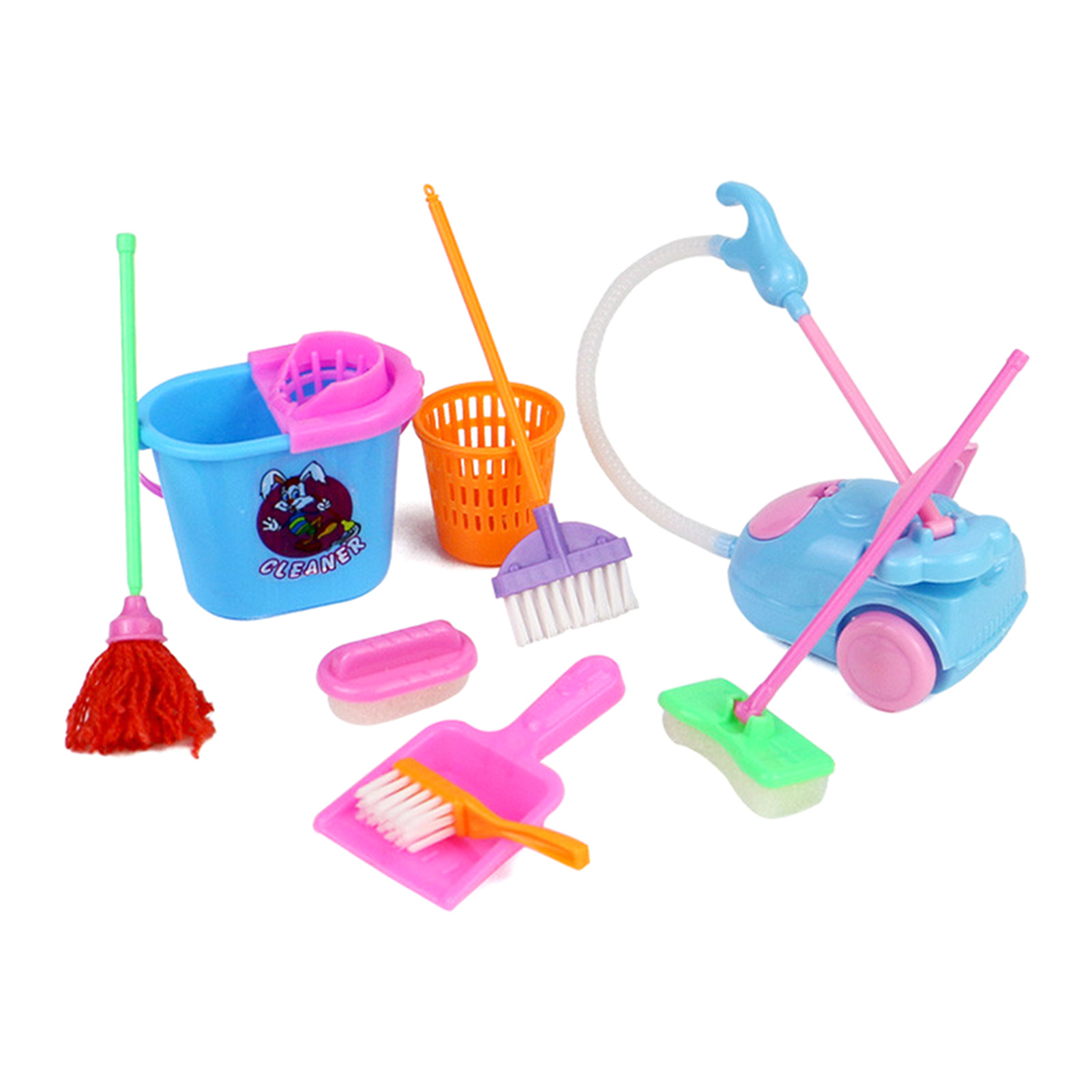 Kids Outdoor Broom - Conjunto de Brinquedos de Limpeza para