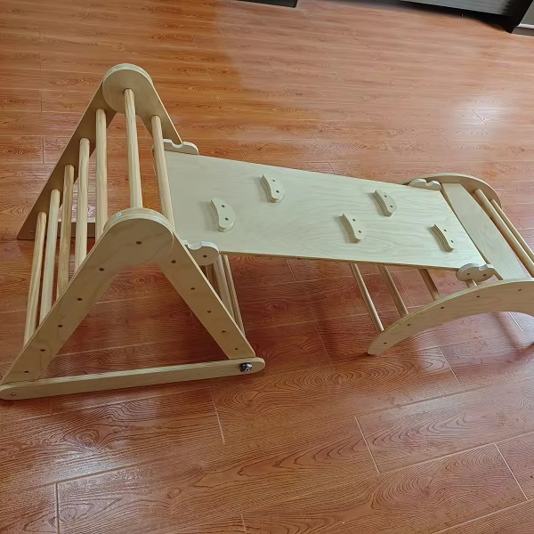 Kids Outdoor Climbing Frame - Conjunto de Brincadeiras Montessori 3 em
