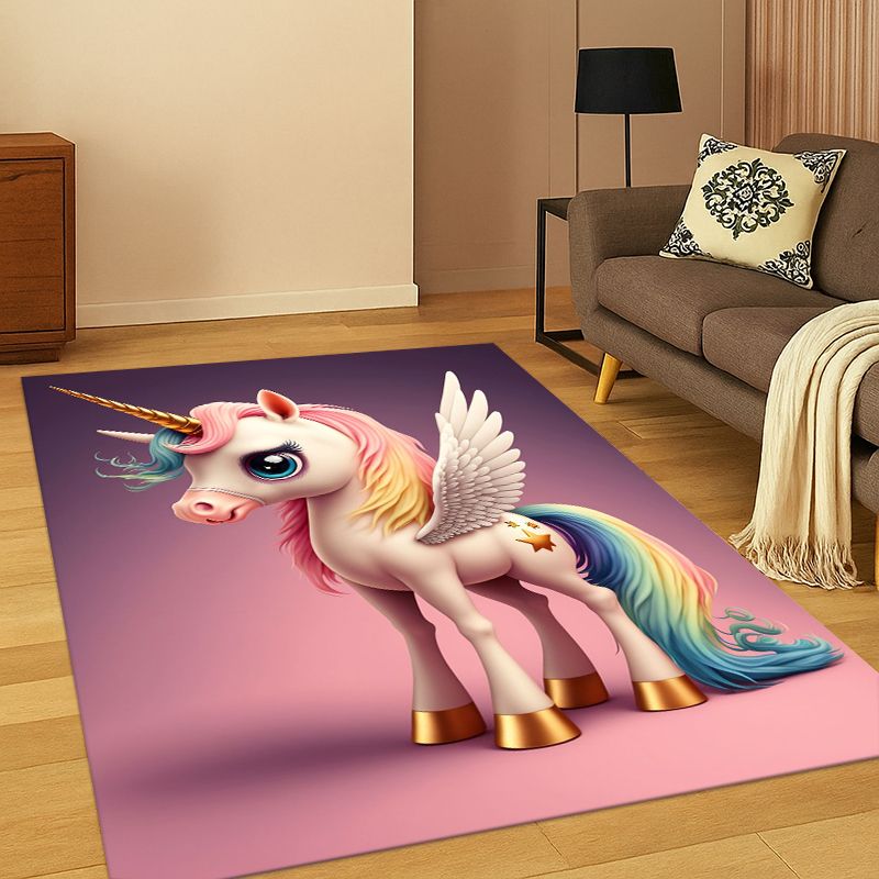 Kids Outdoor Area - Tapete de Quarto para Meninas com