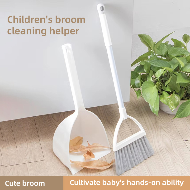 Kids Outdoor Broom - Conjunto de Vassoura e Pá para
