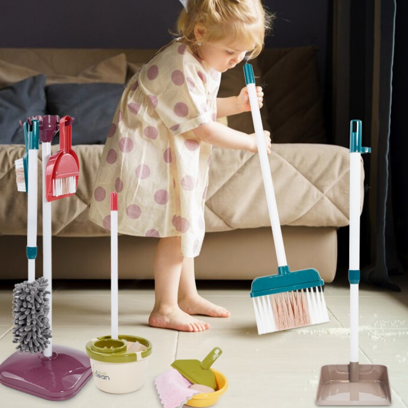 Crianças simuladas vida limpez - Kids Outdoor Broom avaliação e preço