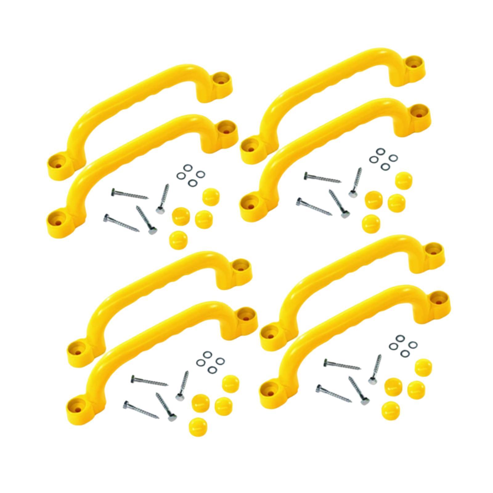 8 Peças de Alças para Escalada - Kids Outdoor Climbing Frame avaliação e preço