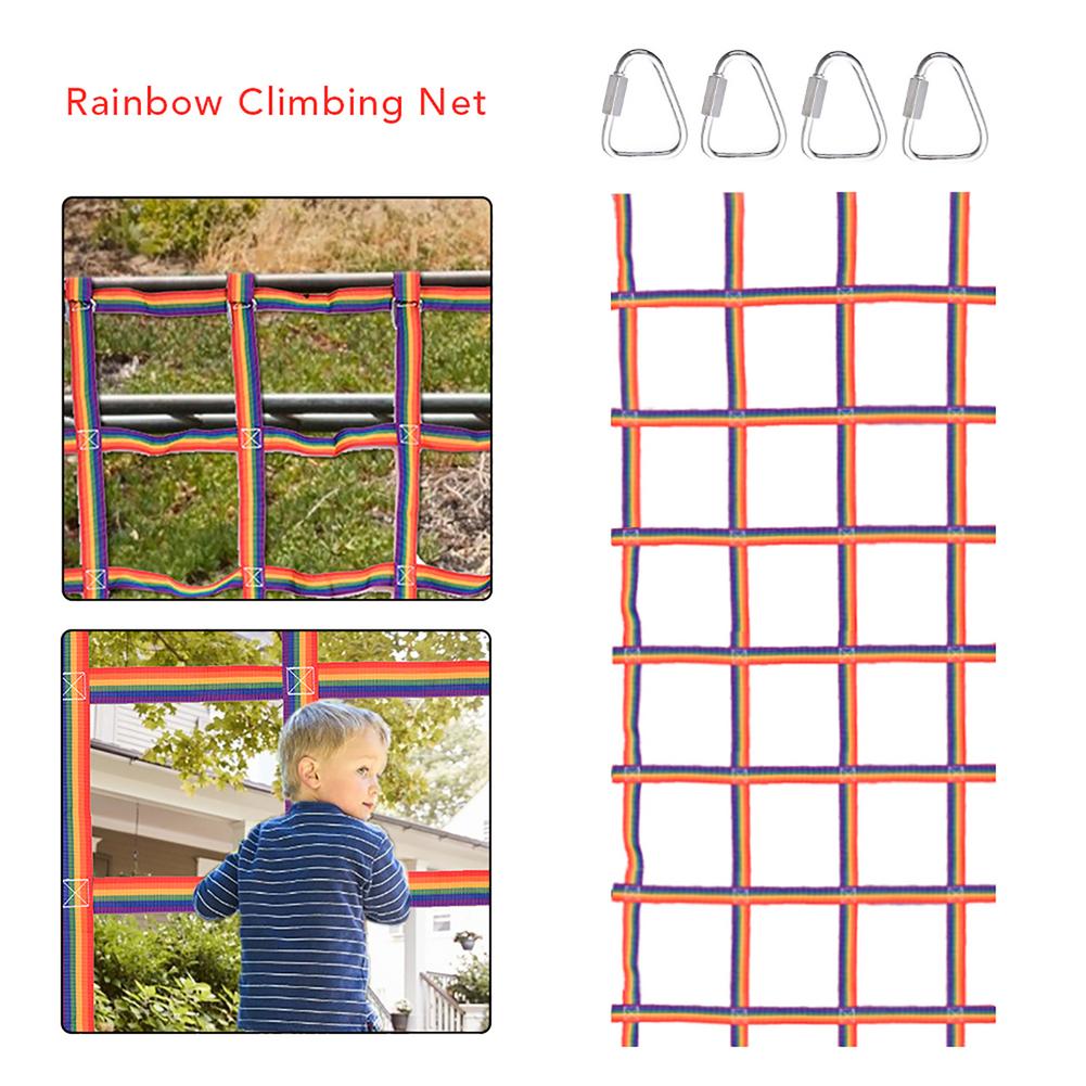 Playground Cargo Net Para Cria - Kids Outdoor Climbing Frame avaliação e preço