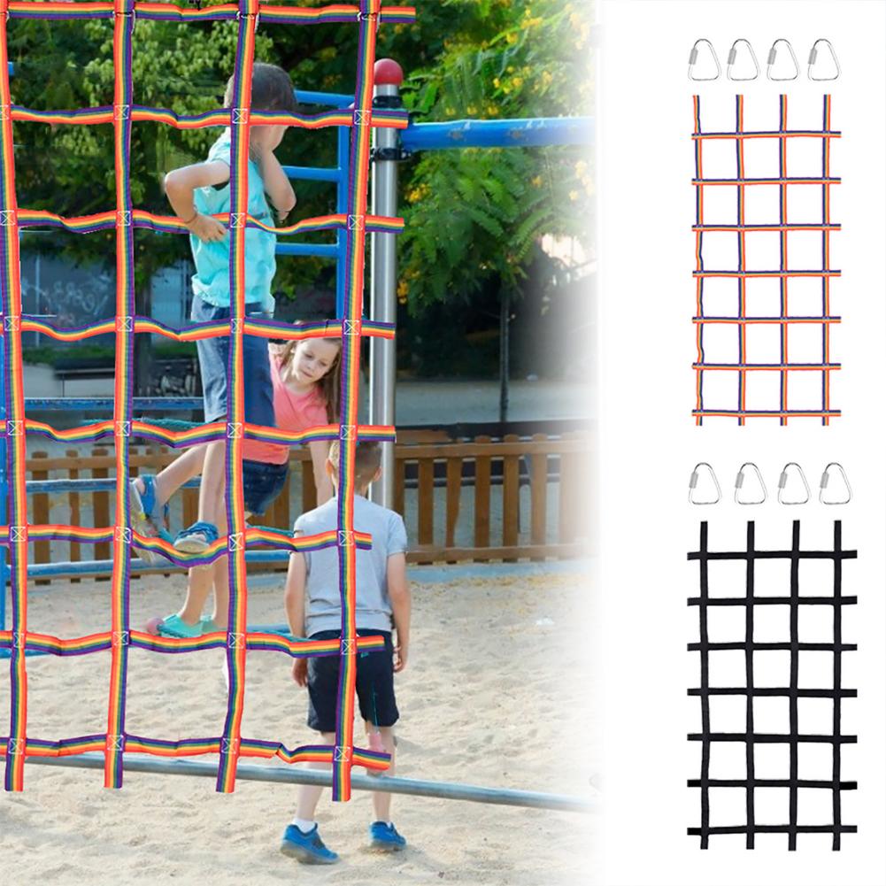 Playground Cargo Net Para Cria - Kids Outdoor Climbing Frame avaliação e preço