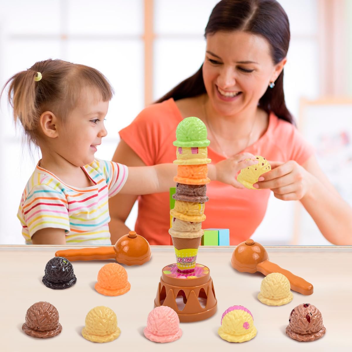 Jogos de empilhamento de sorve - Kids Outdoor Kitchen Accessories avaliação e preço
