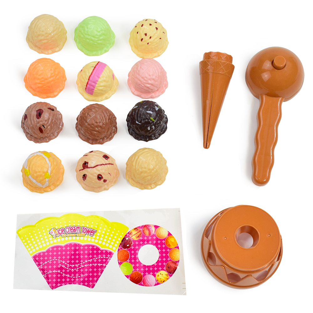 Jogos de empilhamento de sorve - Kids Outdoor Kitchen Accessories avaliação e preço