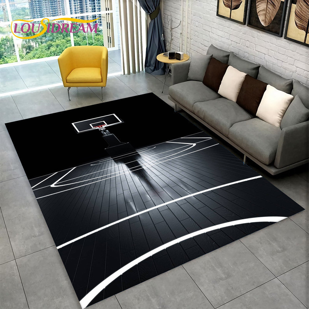 3D Basketball Cour Cartoon Are - Kids Outdoor Area avaliação e preço