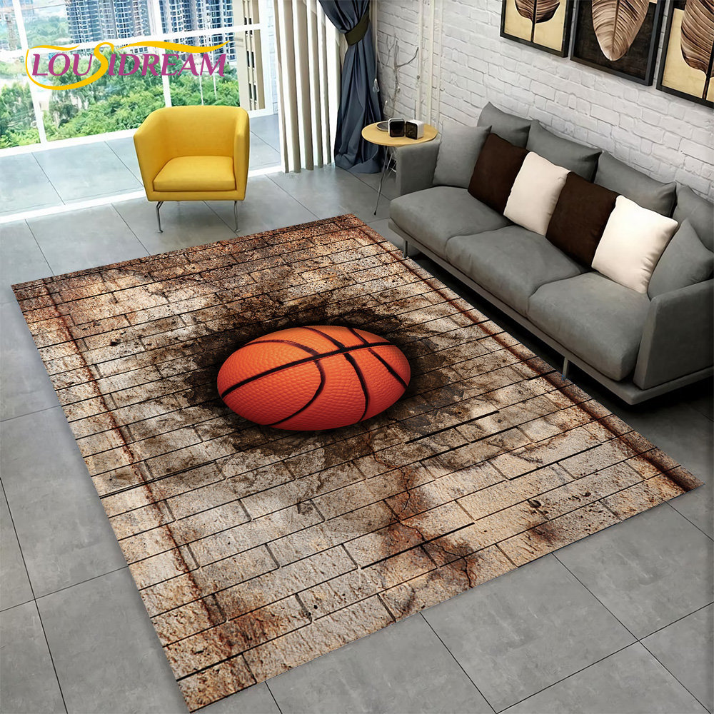 3D Basketball Cour Cartoon Are - Kids Outdoor Area avaliação e preço