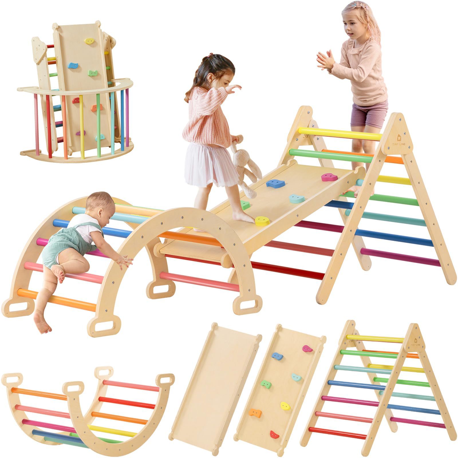 Estrutura de Escalada Versátil - Kids Outdoor Climbing Frame avaliação e preço