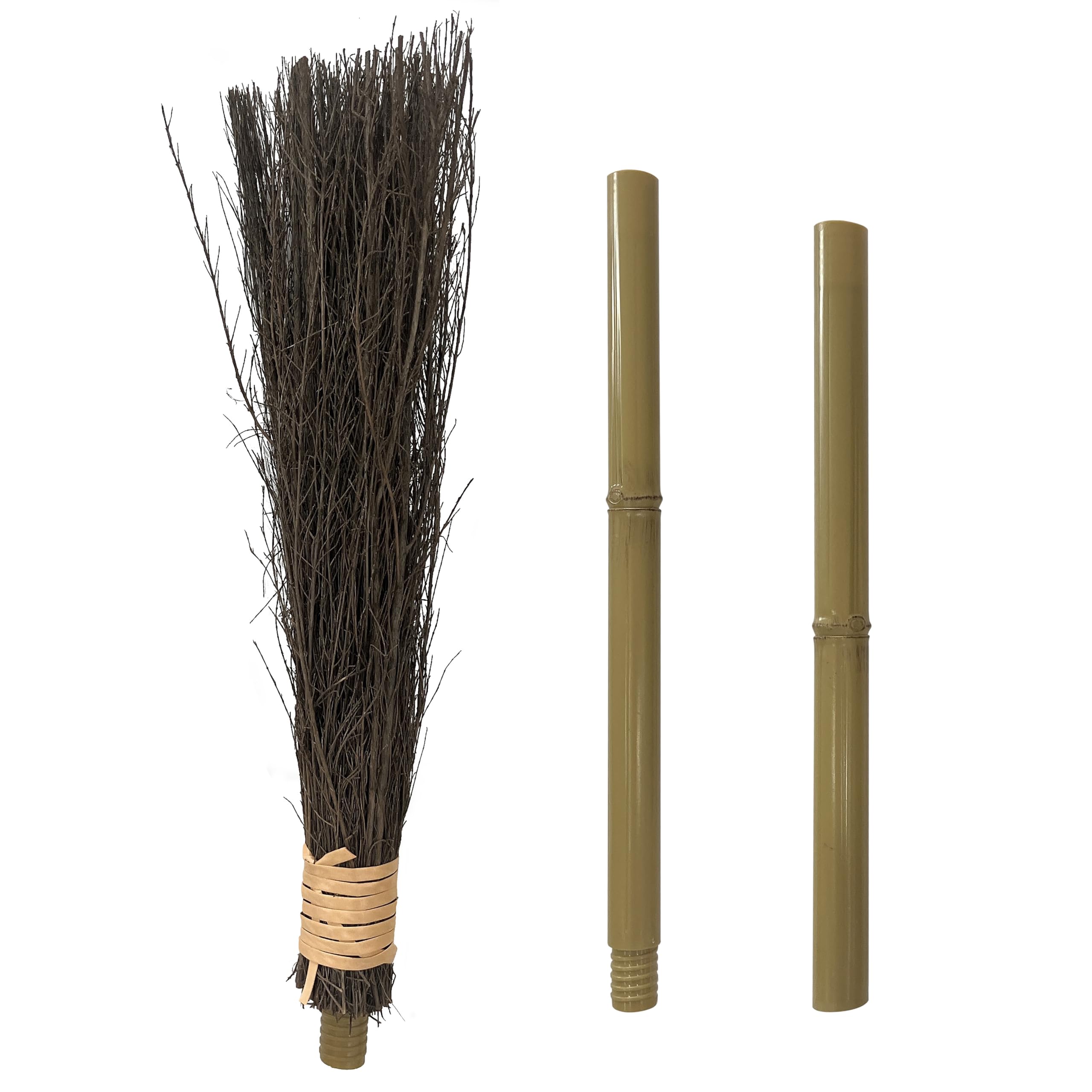 Vassoura de Bruxa de Bambu Kan - Kids Outdoor Broom avaliação e preço